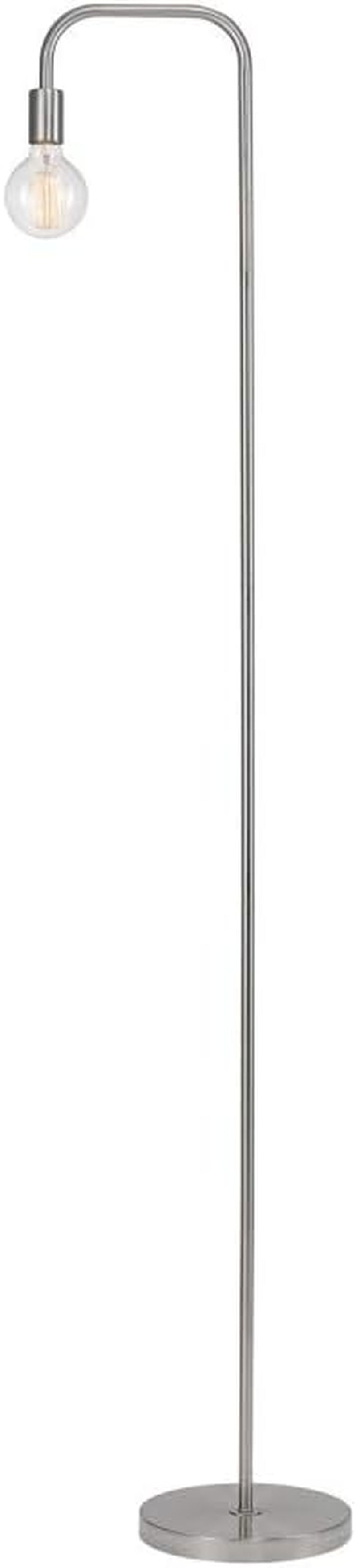 Electric 67068 Holden 70" Floor Lamp, Matte Brass, In-Line On/Off Foot Switch