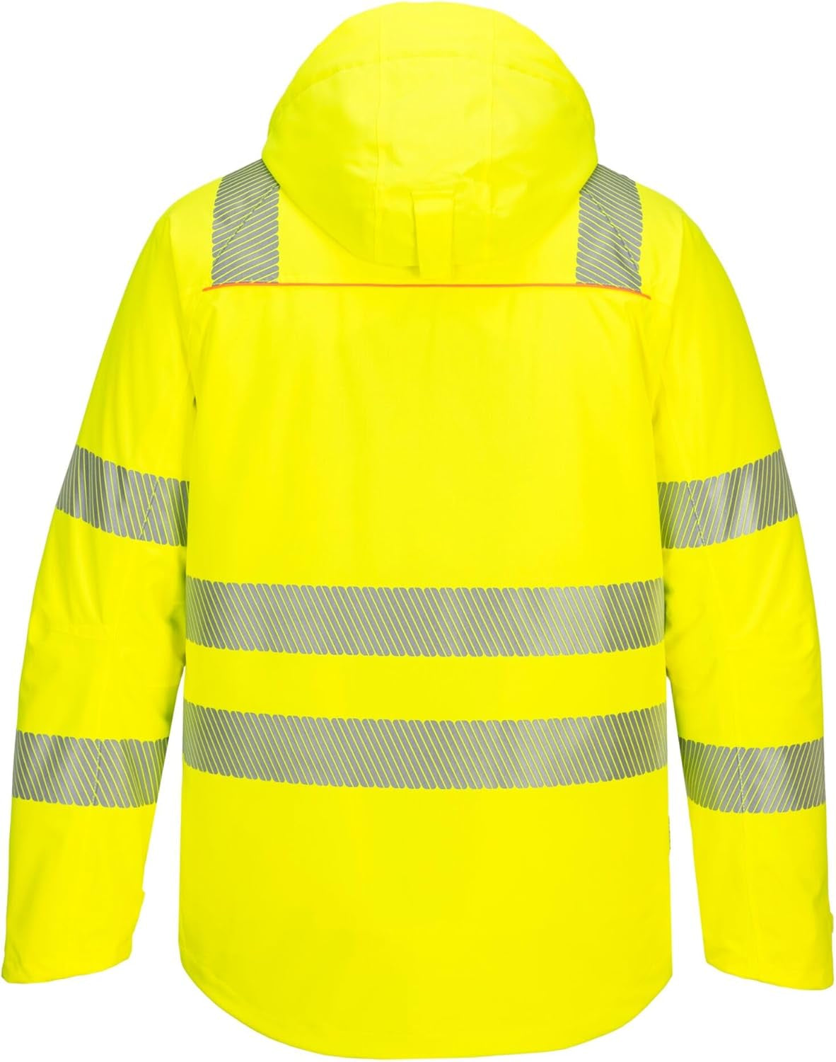 DX461 Men'S DX4 Waterproof Hi Vis Winter Jacket Safety Workwear Hooded with Pockets