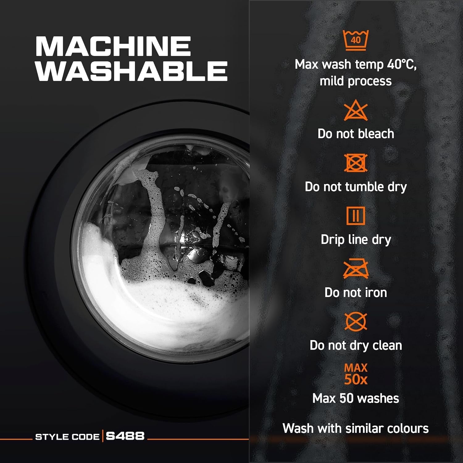 S488 Waterproof Hi Vis Safety Overalls, Contrast Bib and Brace Breathable Workwear Yellow/Black, Large