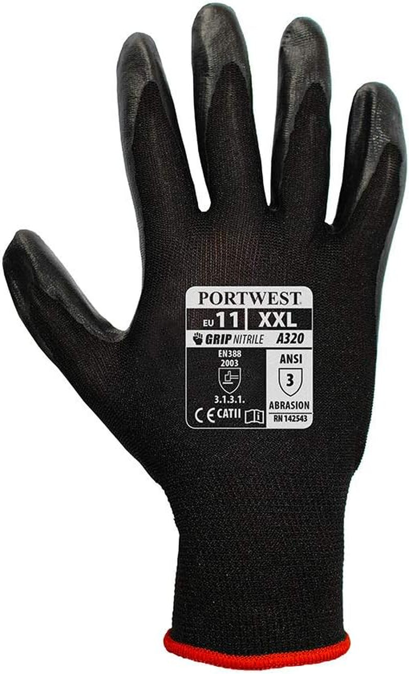 Dexti-Grip Glove Handling Work Protective Safety Grip Resistant ANSI 105, X Large