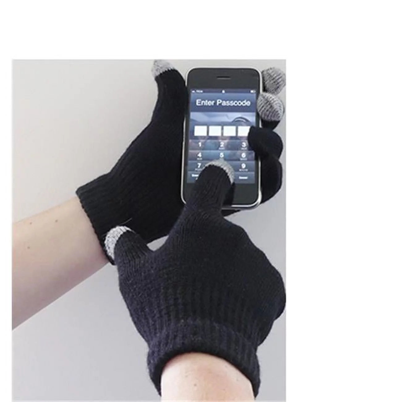 GL16 Touchscreen Knit Glove Black, S/M-KarWorkwear