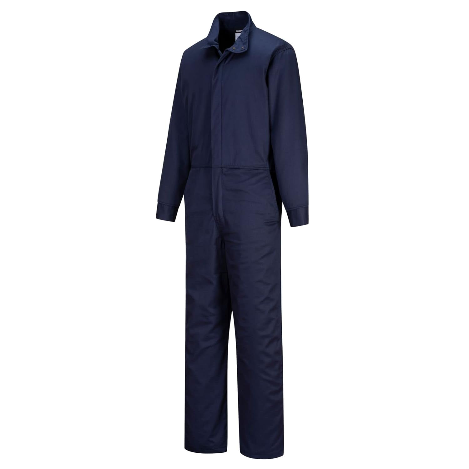 FR505 Men'S FR Coveralls - Bizflame 88/12 Flame Resistant Safety Workwear Coveralls Navy, X-Large
