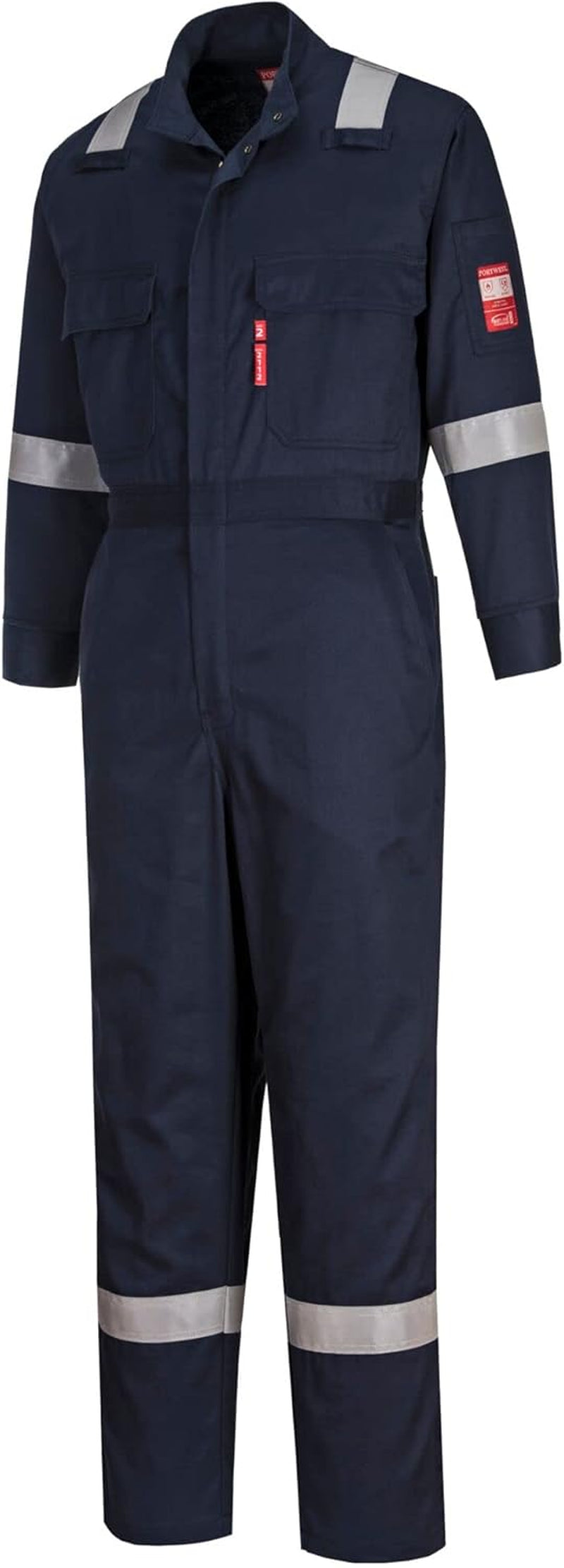 FR504 Women'S FR Bizflame 88/12 Durable Reflective Coverall Navy, X-Small