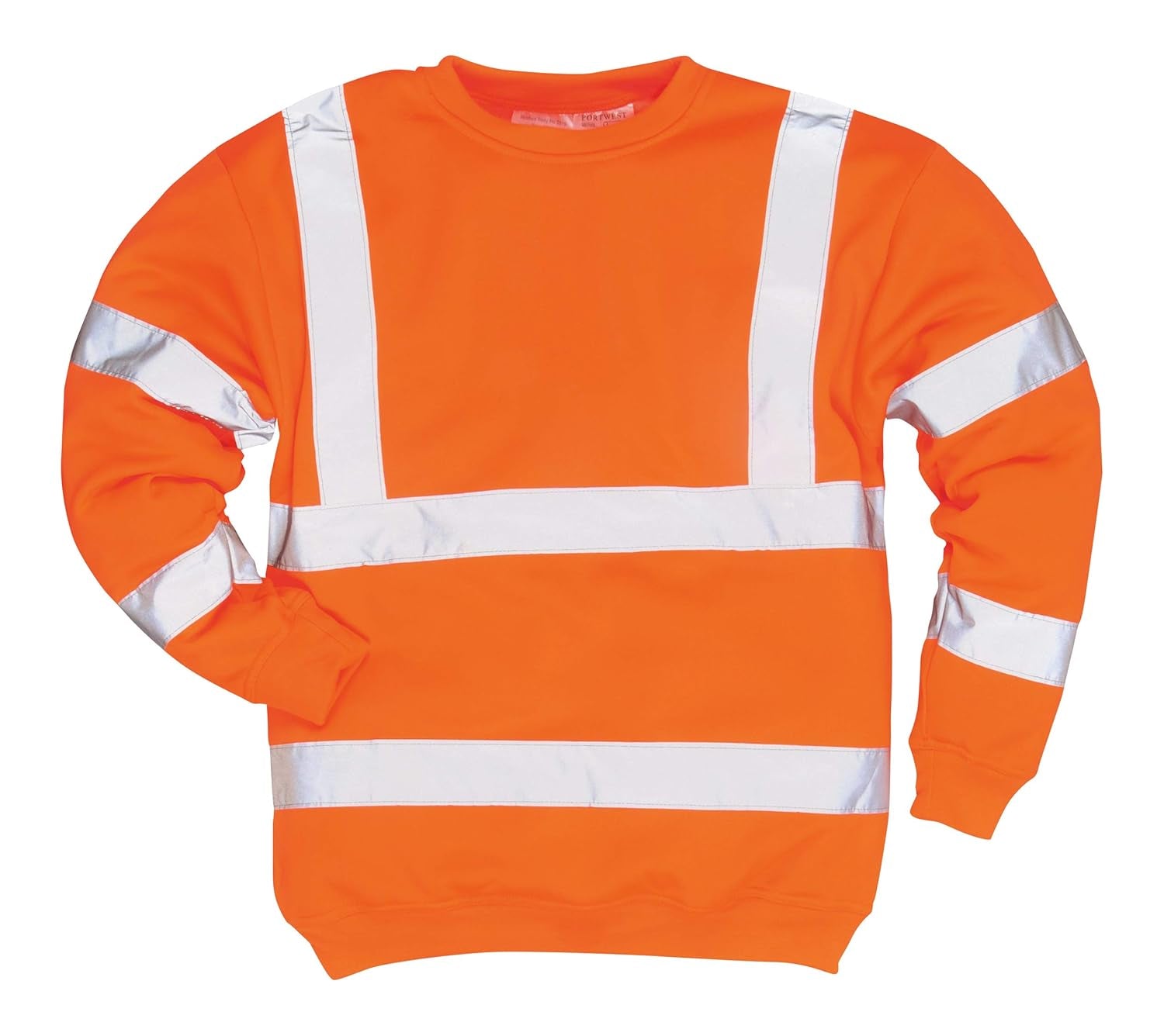B303 Hi-Vis Sweatshirt, X-Large, Orange