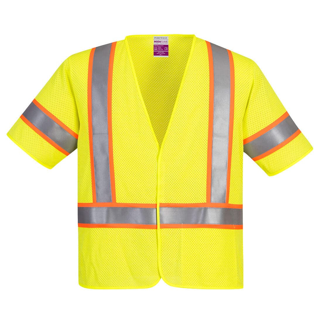 Class 3 FR Mesh Vest - UFR24, Yellow, XXL