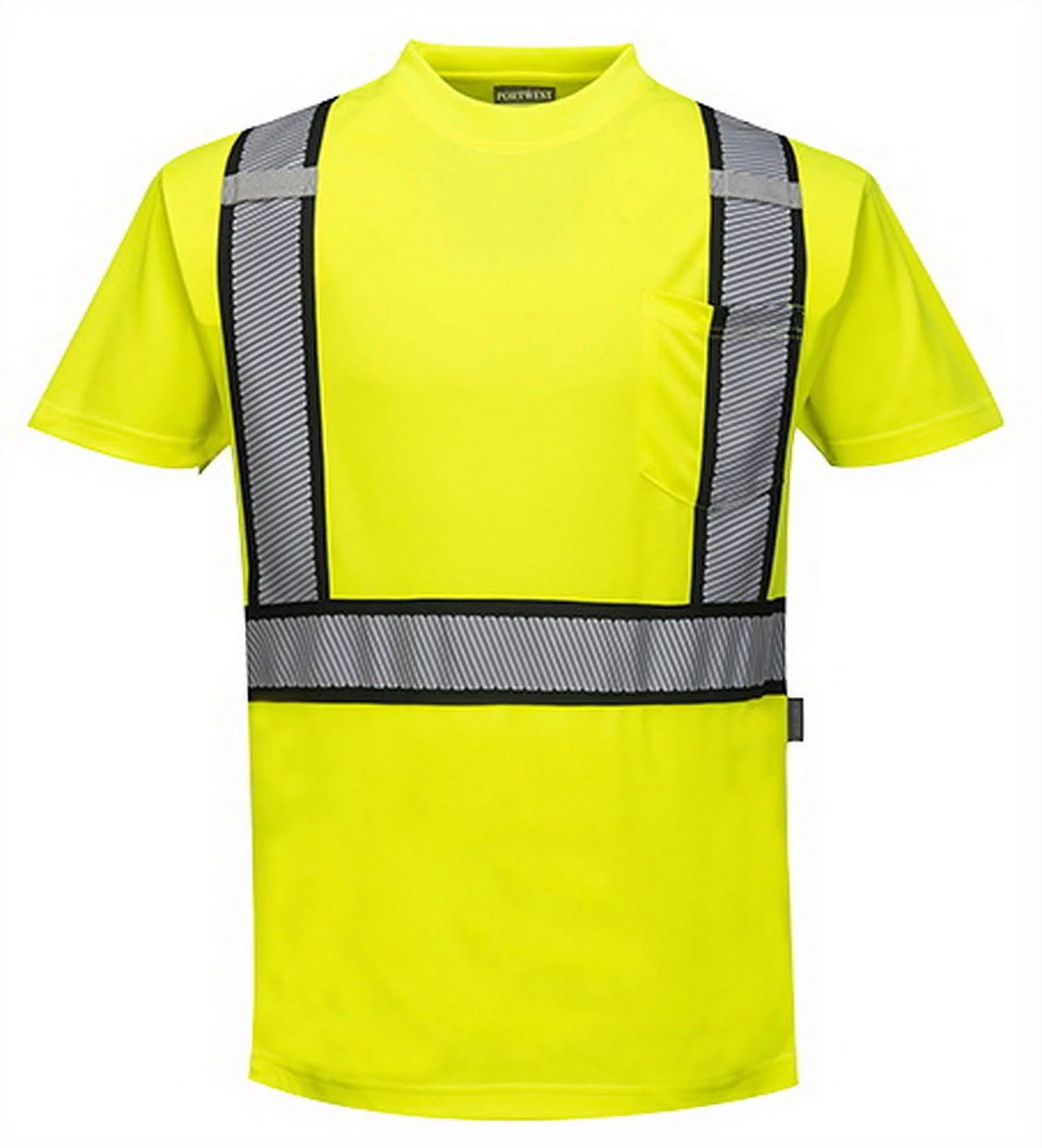 S395 Detroit Short-Sleeved T-Shirt-Yellow/Black-3Xl-KarWorkwear