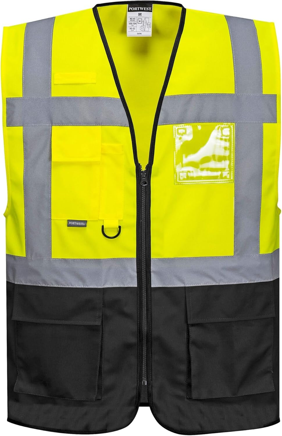 Warsaw Executive Hi-Vis Vest Visibility Reflective Safety Security Work Top
