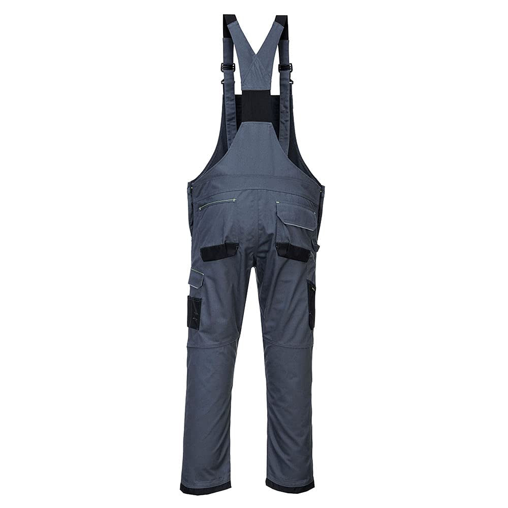 PW3 Work Bib and Brace, Size: XXXL, Colour: Zoom Grey/Black, PW346ZBRXXXL
