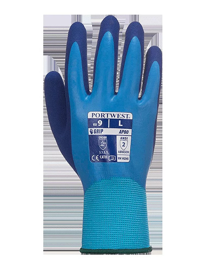AP80 Lightweight Liquid Pro Glove Blue, Large-KarWorkwear