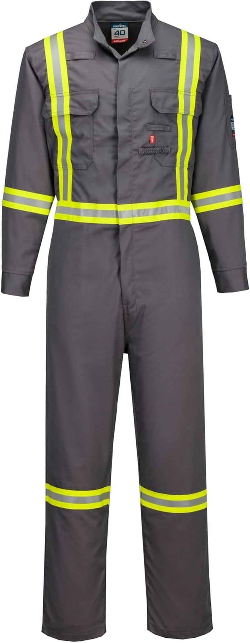 FR511 Bizflame 88/12 X Back Iona FR Coverall NFPA 2112 ARC 2 ASTM CSA Class 1 Dual Hazard Flame Resistant Work Suit