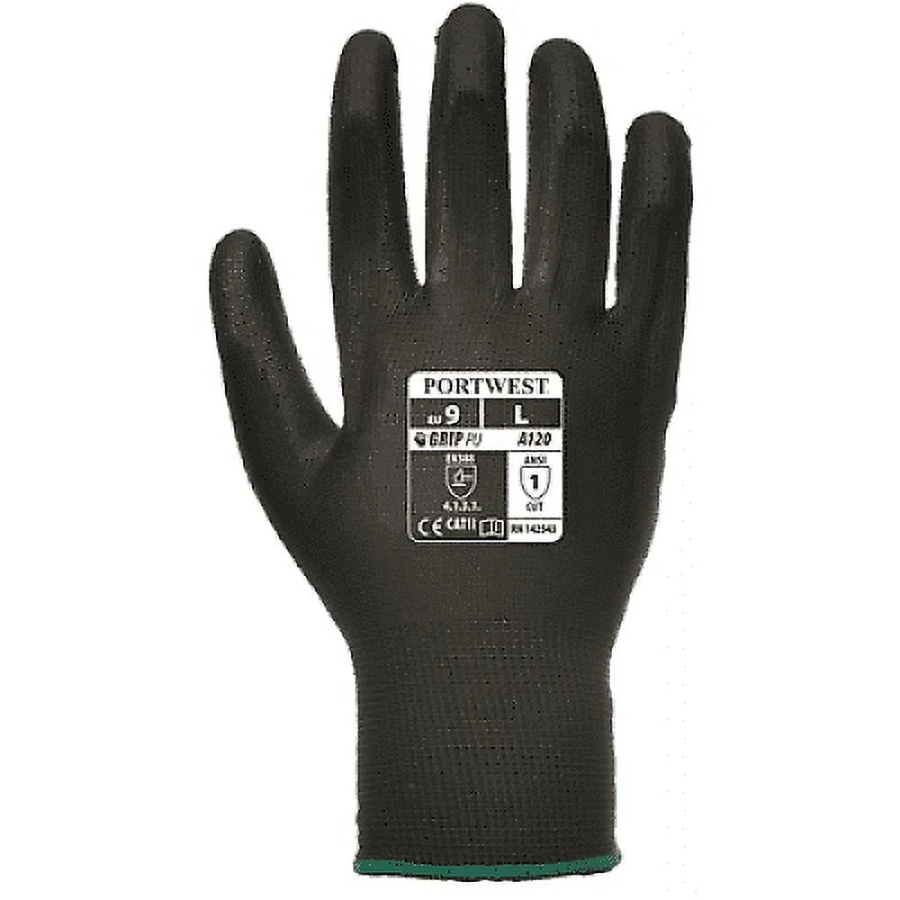 VA120 Vending PU Palm Glove Black, Medium-KarWorkwear
