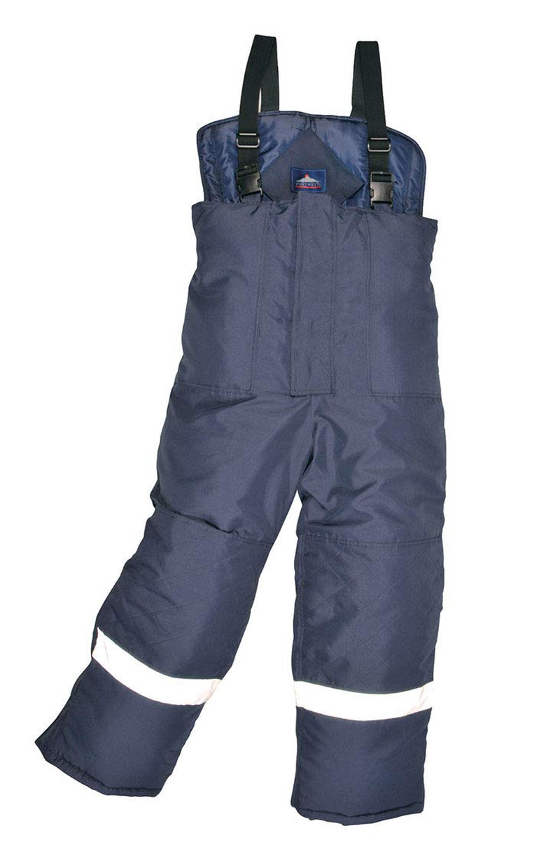 Cold-Store Saloppettes Refridgeration Freezer Trousers Pants Work Protection, 5XL Navy