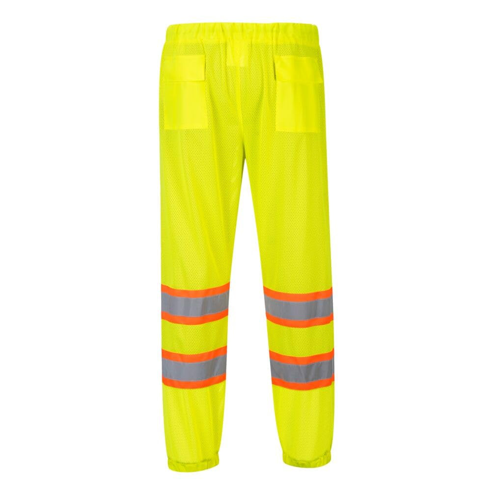 US386 Hi Vis Safety Work Mesh over Pants with Reflective Tape ANSI, SM