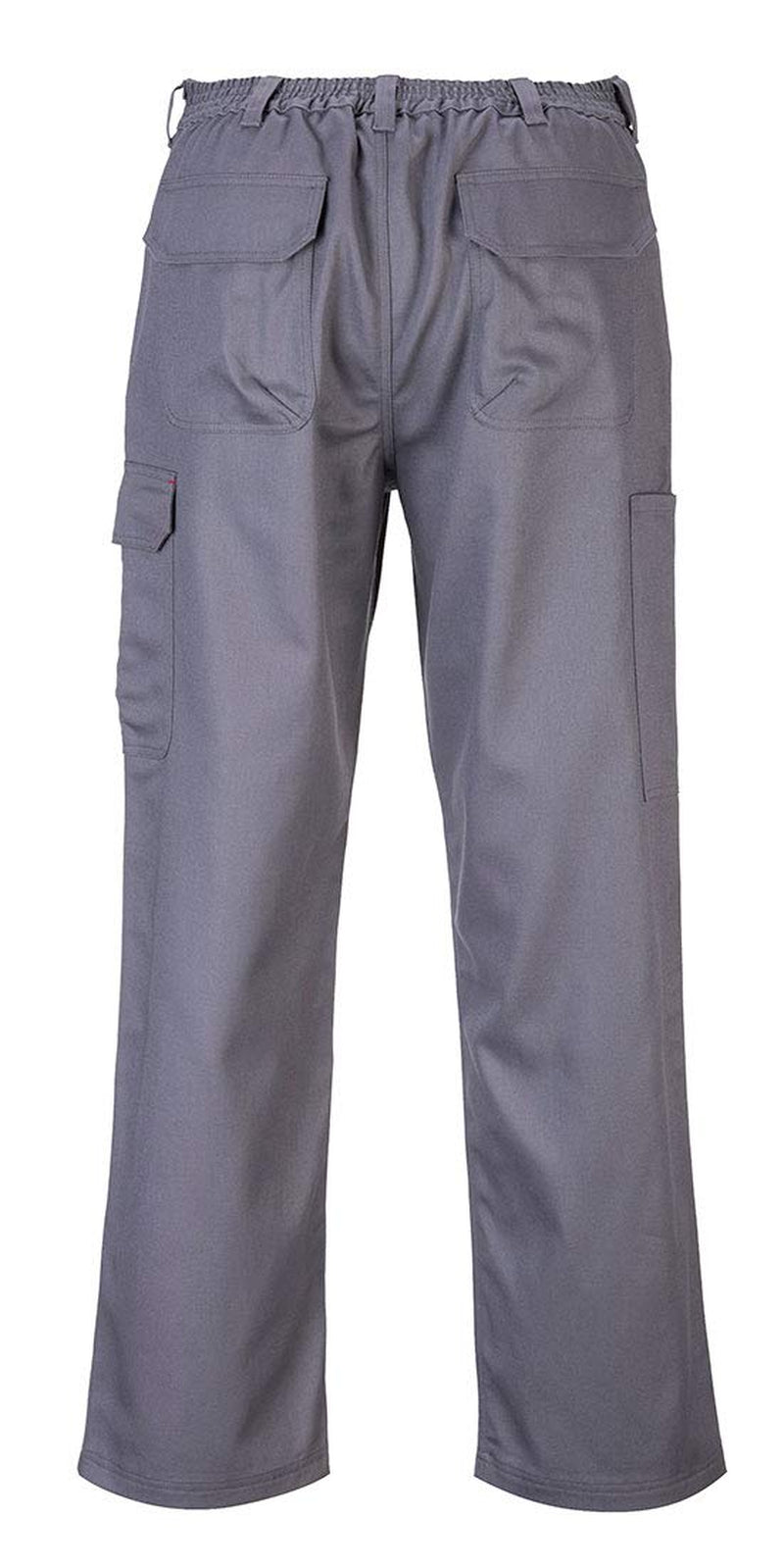 BZ31 Mens Safety Cargo Pants in Flame Resistant Bizweld ASTM NFPA, Gray, Larger