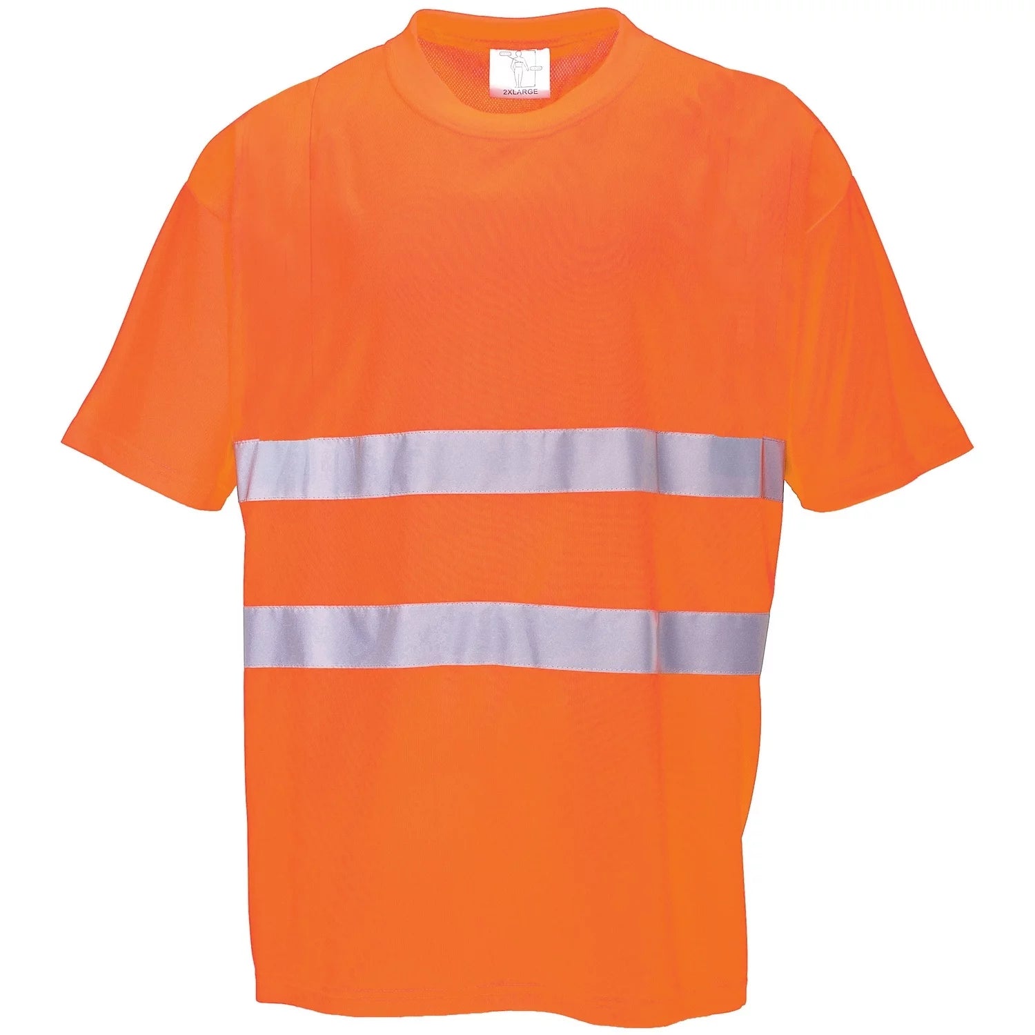 Cotton Comfort Reflective Safety T-Shirt (Pack of 2)-KarWorkwear
