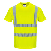 S170 Cotton Comfort Short Sleeve T-Shirt Yellow Tall, Xx-Large