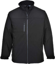 Softshell Jacket Windproof Water Resistant Outdoor Full Zip Luxury Coat