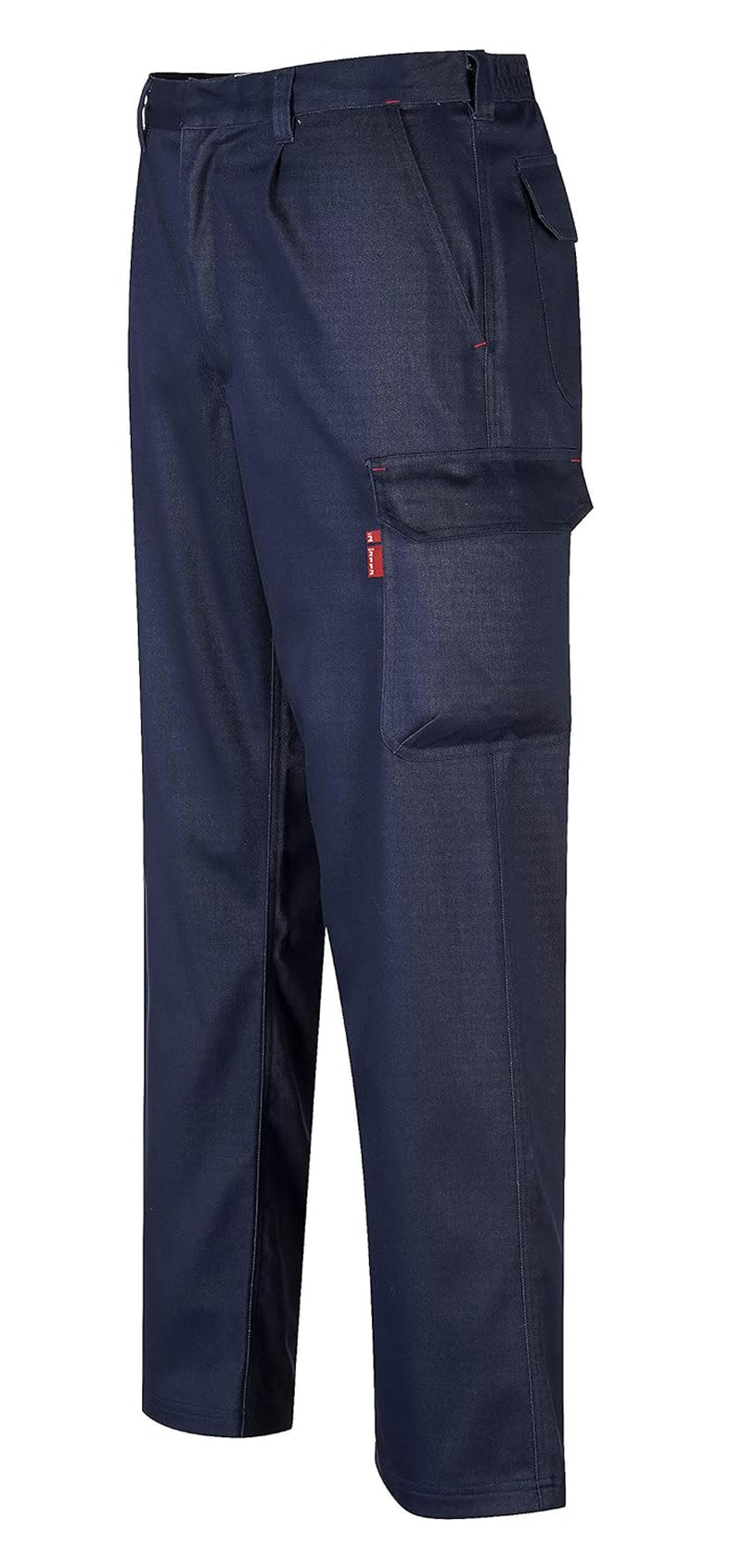 BZ31 Mens Safety Cargo Pants in Flame Resistant Bizweld ASTM NFPA, Navy, Larger