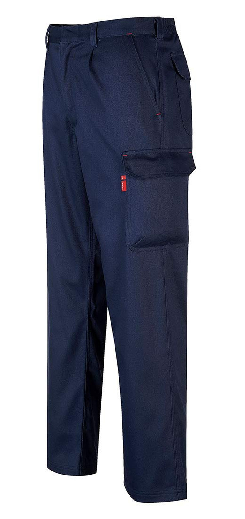 BZ31 Mens Safety Cargo Pants in Flame Resistant Bizweld ASTM NFPA, Navy, X Larget