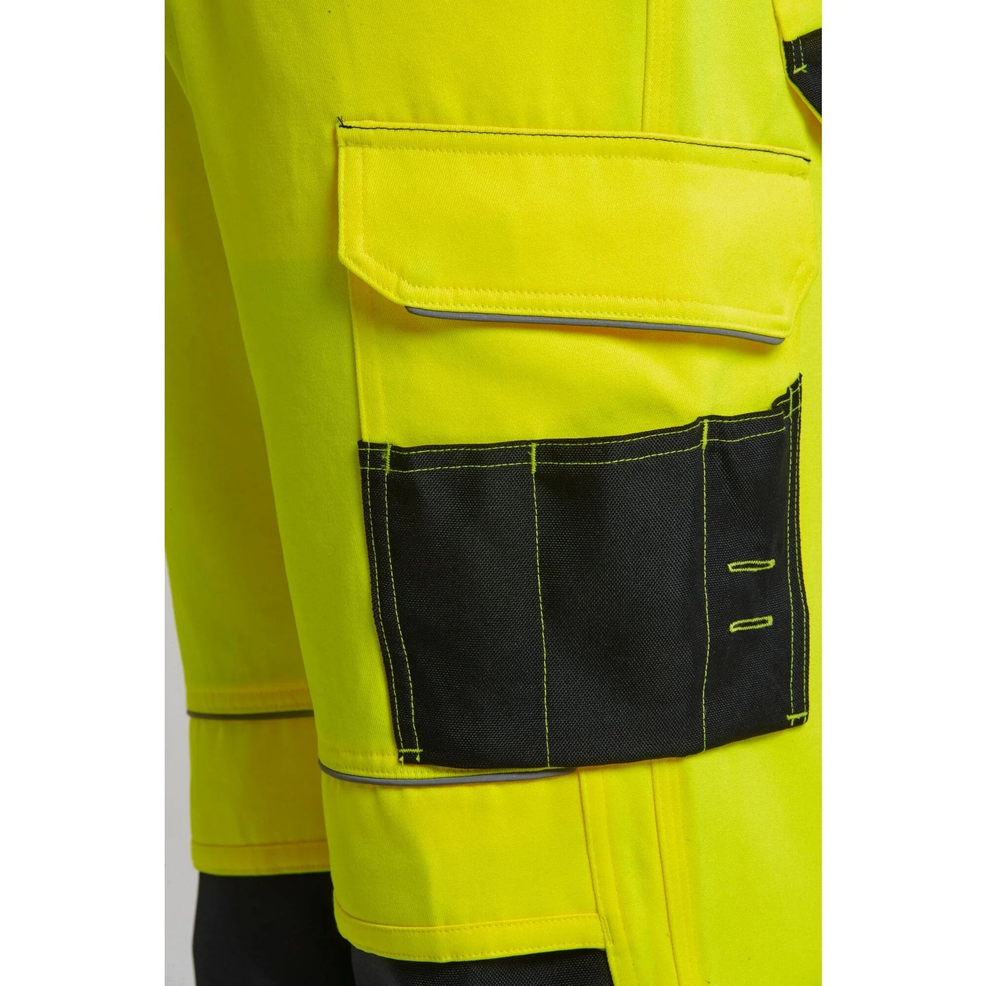 PW340 Hi-Vis Workwear Safety Pants Yellow/Black, 46-KarWorkwear