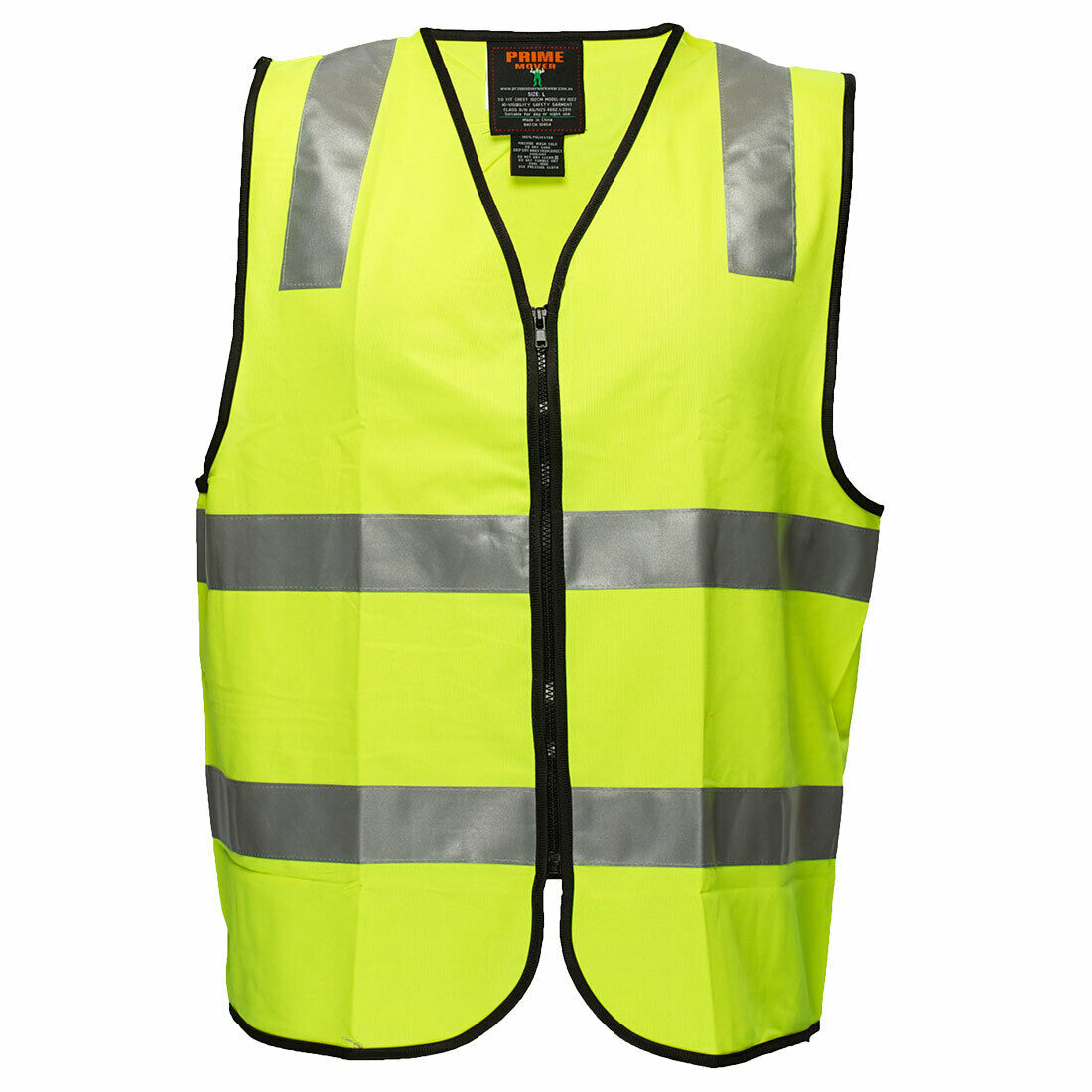 Portwest Visitor Zip Vest D/N 2 Tone Reflective Tape Work Safety MZ106-KarWorkwear