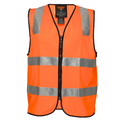 Portwest First Aid Zip Vest D/N Lightweight Reflective Tape Work Safety MZ103-KarWorkwear