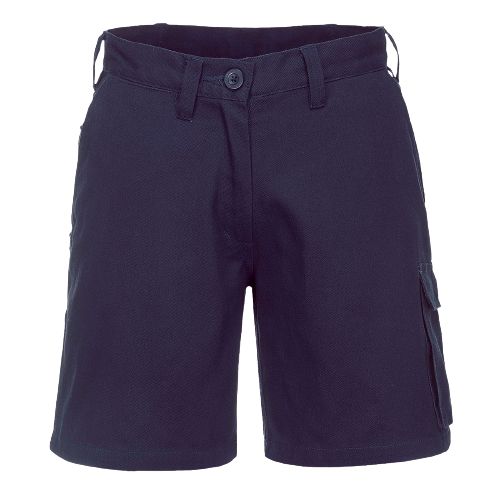 Portwest Ladies Cargo Shorts Breathabilty Navy Belt Button Shorts ML702-KarWorkwear
