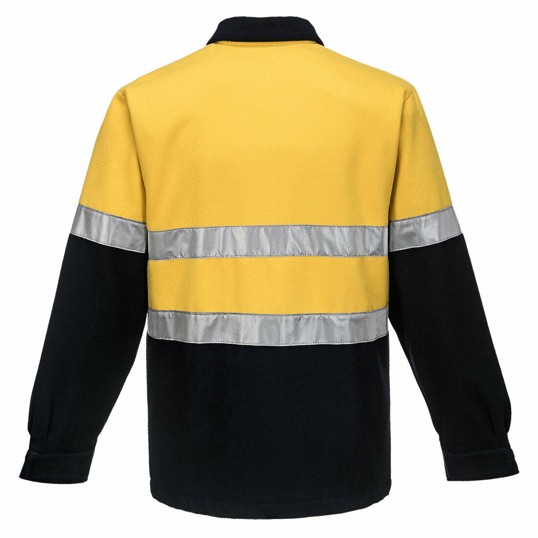 Portwest Mens Wool Blend Bluey Jacket High Vis Day/Night Reflective Safety MW02-KarWorkwear