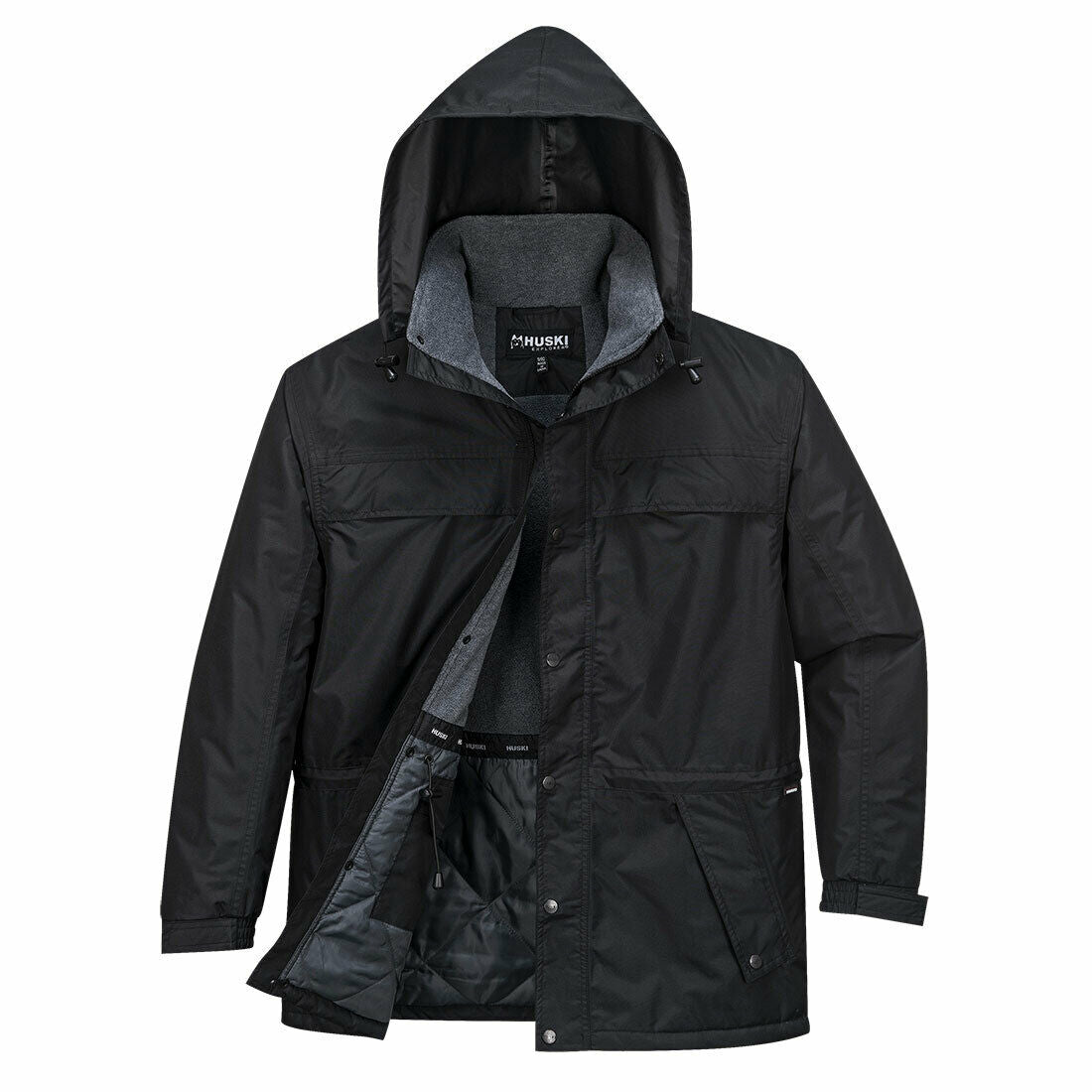 Portwest Mens Huski Everest Polar Fleece Jacket Lightweight Waterproof K4039-KarWorkwear
