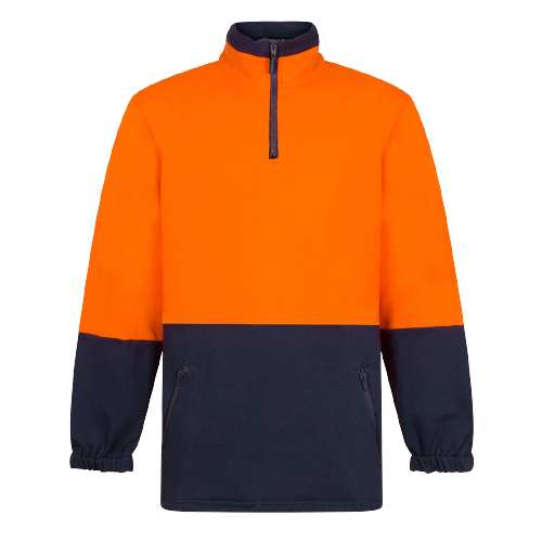 Portwest Cotton Brush Fleece Jumper Reflective Taped Safety Work MF515-KarWorkwear