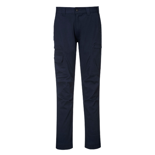 Portwest KX3 Cargo Pants Multiple Pocket Cotton Stretch Slim Pant T801-KarWorkwear