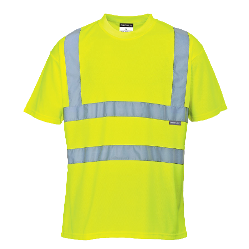 Portwest Hi-Vis T-Shirt 2 Tone Lightweight Reflective Tape Work Safety S478-KarWorkwear