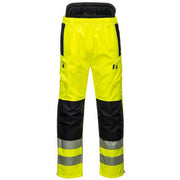 PW342 Pw3 Hi-Vis Extreme Trousers-Yellow/Black-L-KarWorkwear