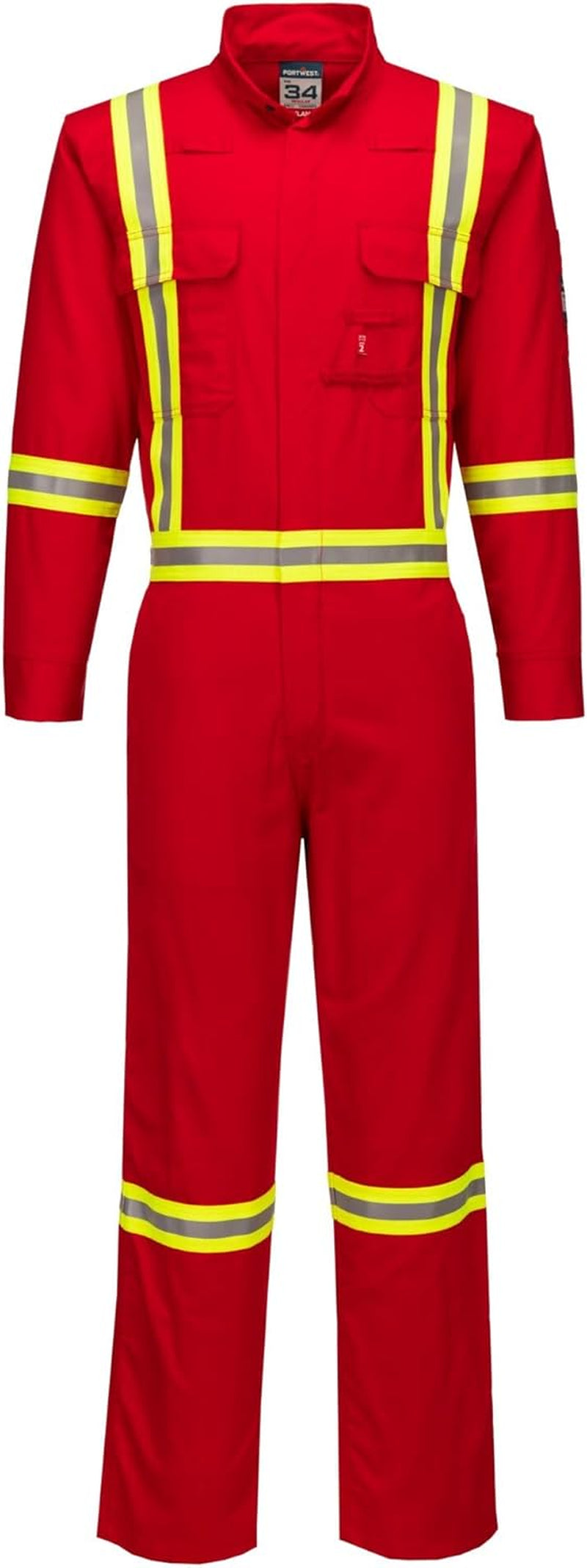 FR511 Bizflame 88/12 X Back Iona FR Coverall NFPA 2112 ARC 2 ASTM CSA Class 1 Dual Hazard Flame Resistant Work Suit