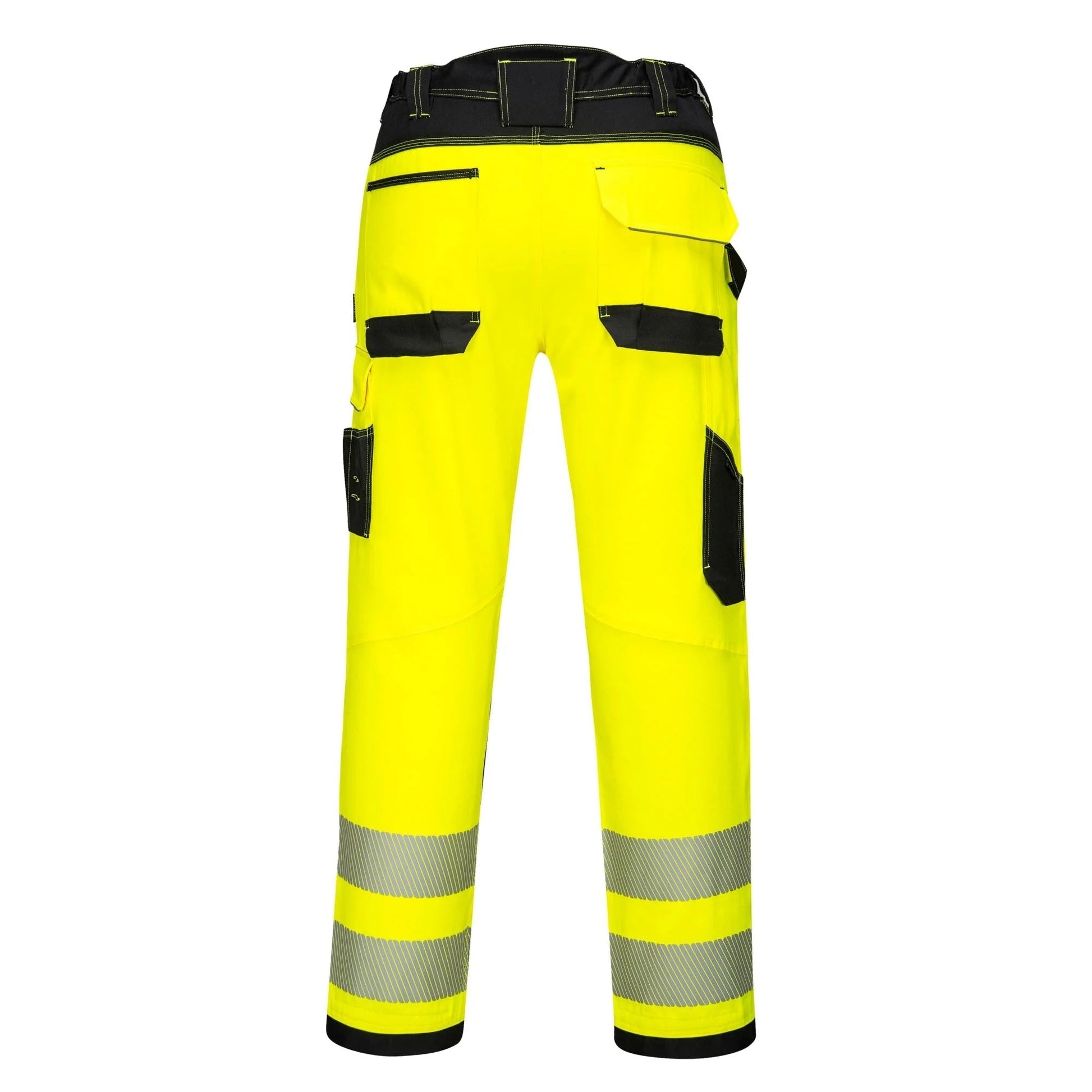 PW340 Hi-Vis Workwear Safety Pants Yellow/Black, 46-KarWorkwear