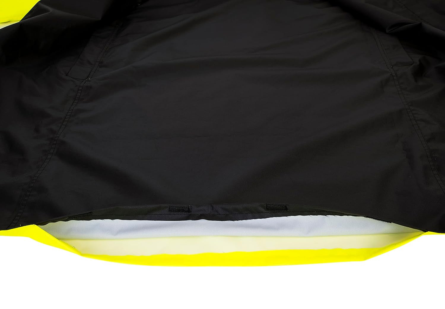 Hi-Vis Reversible Raincoat - UH447, Yellow/Black, XL