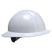 Full Brim Helmet Future Hard Hat Construction Work Protective Wear Hi Vis Cap ANSI E