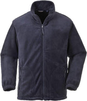 Argyll Heavy Fleece Outdoor Warm Warmth Jacket Pullover Casual Work Wear Full Zip, Navy, Medium