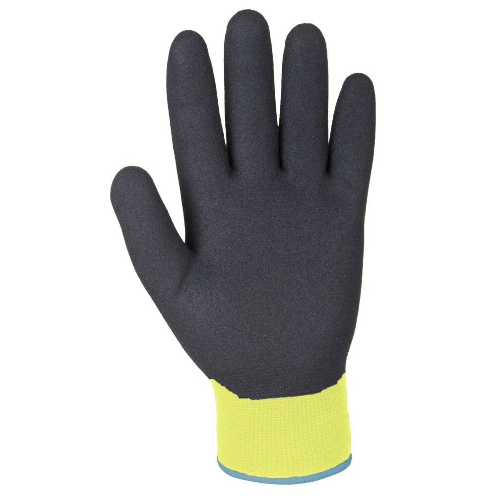 A146 Cold Protection Nitrile Work Gloves - Arctic Winter Gloves Yellow, Xx-Large-KarWorkwear