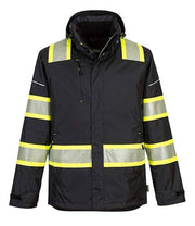 F144 Iona plus Winter Jacket, Color: Black, Size: S, F144BKRS