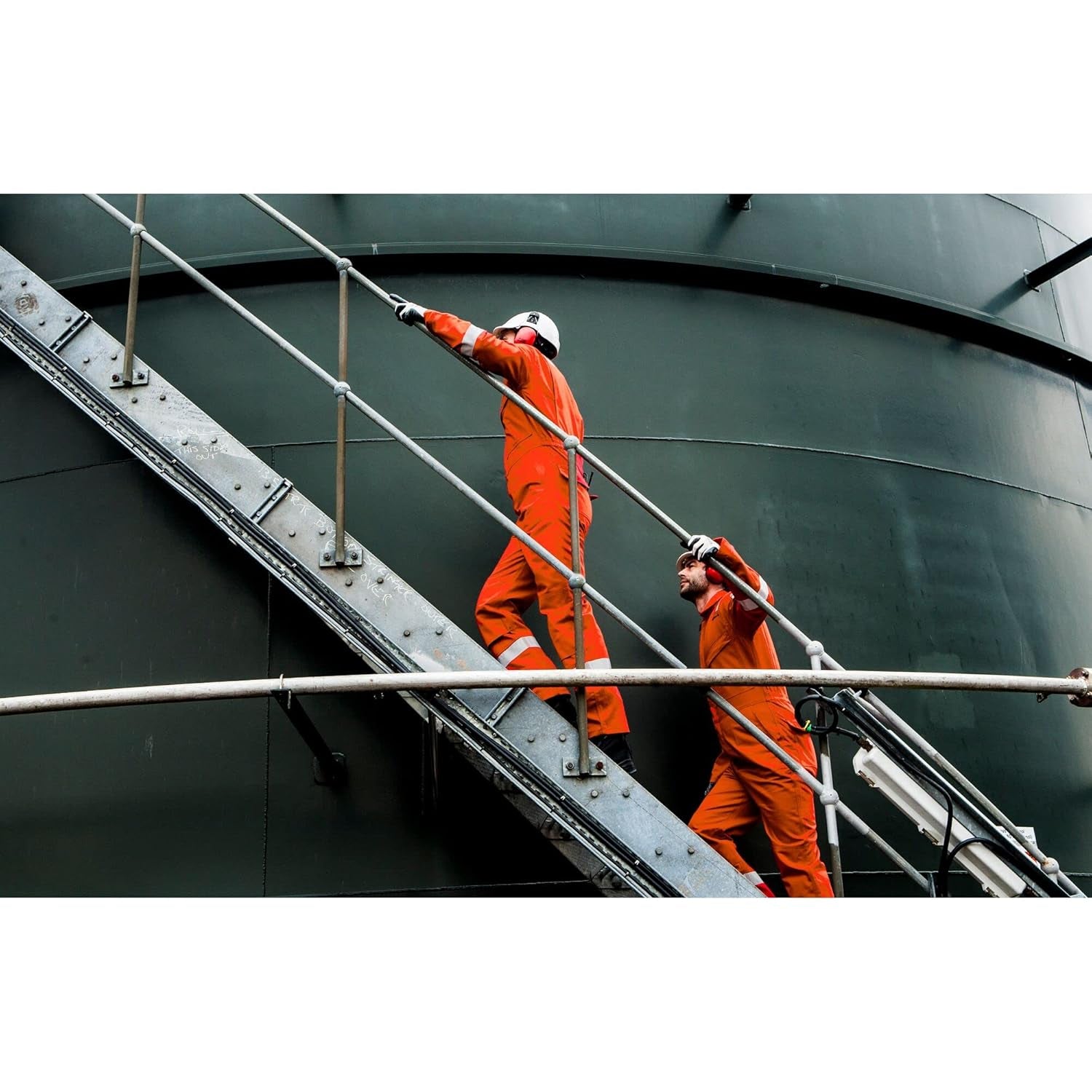 A310 Flexible Grip Nitrile Glove Gray/White, X-Large