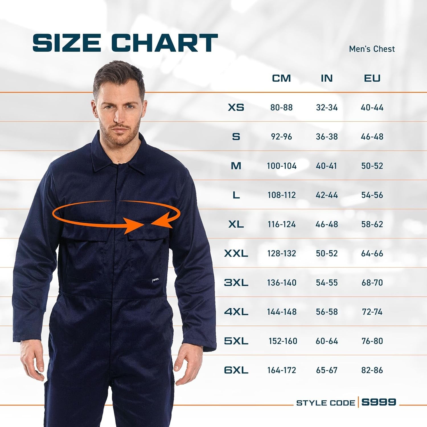 Euro Work Boilersuit Coverall Overall Protective Safety Work Suit One Piece