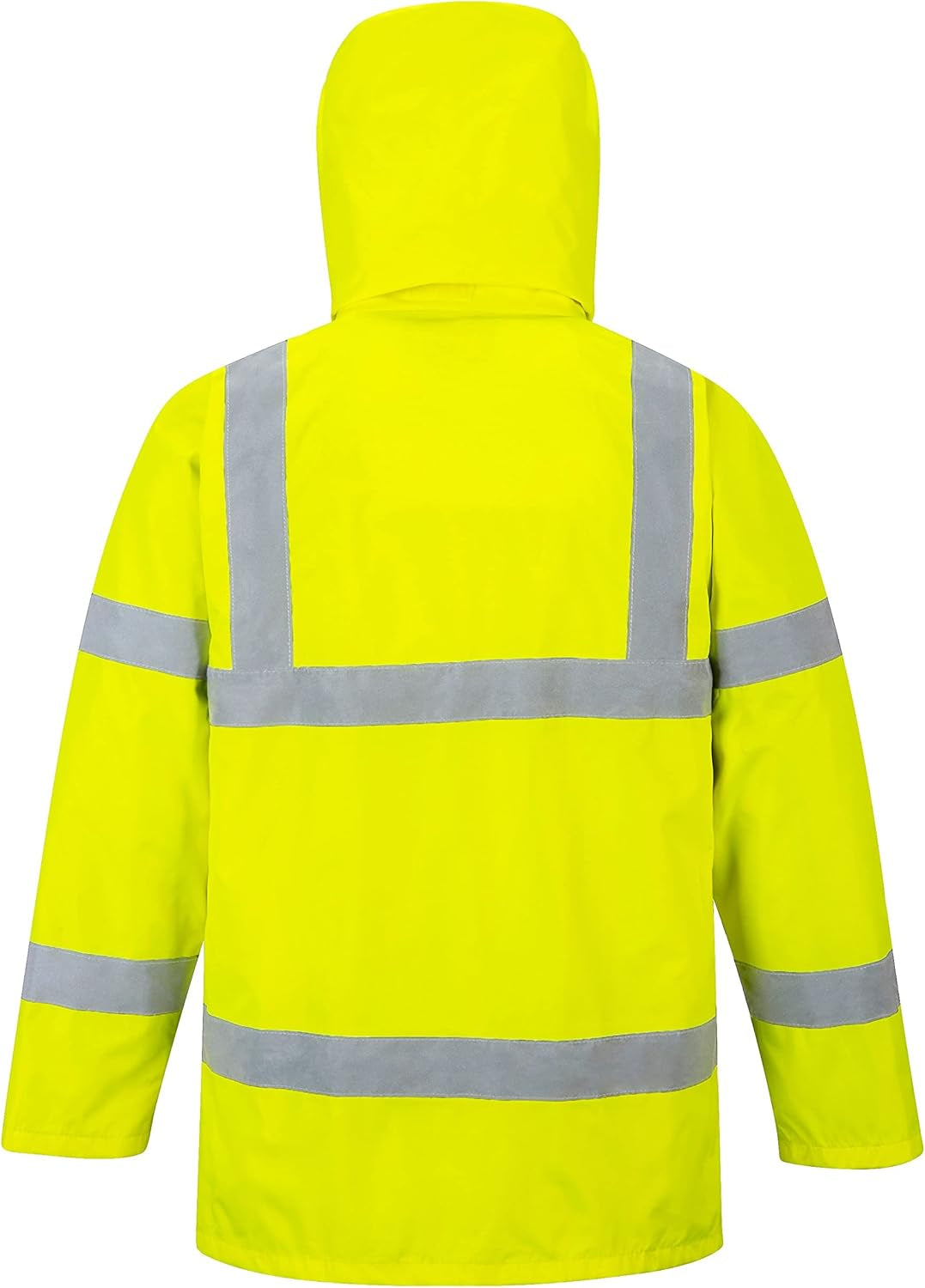 US160 Hi-Vis Lite Rain Safety Traffic Jacket Yellow, X-Large