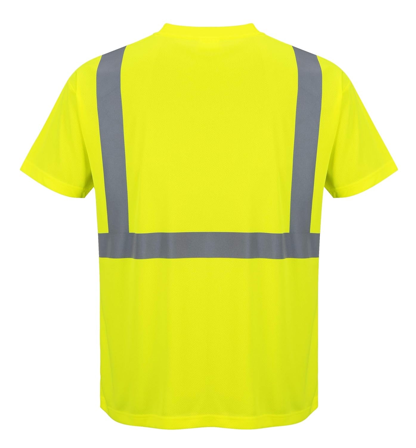 S190 High Visibility Comfort Pocket T-Shirt Yellow Tall, Large
