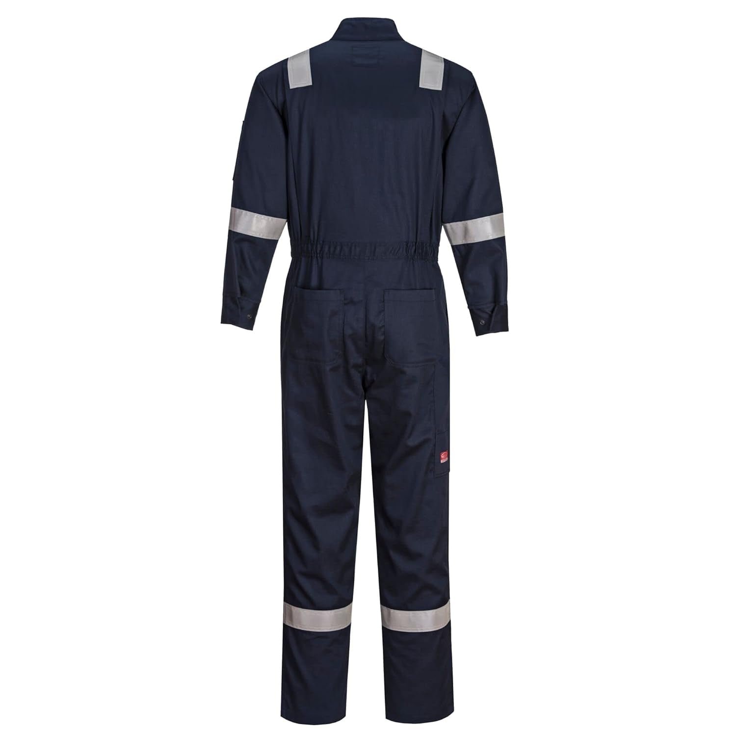 FR504 Women'S FR Coveralls - Bizflame 88/12 Reflective Flame Resistant Safety Workwear Coveralls Navy, Xx-Large