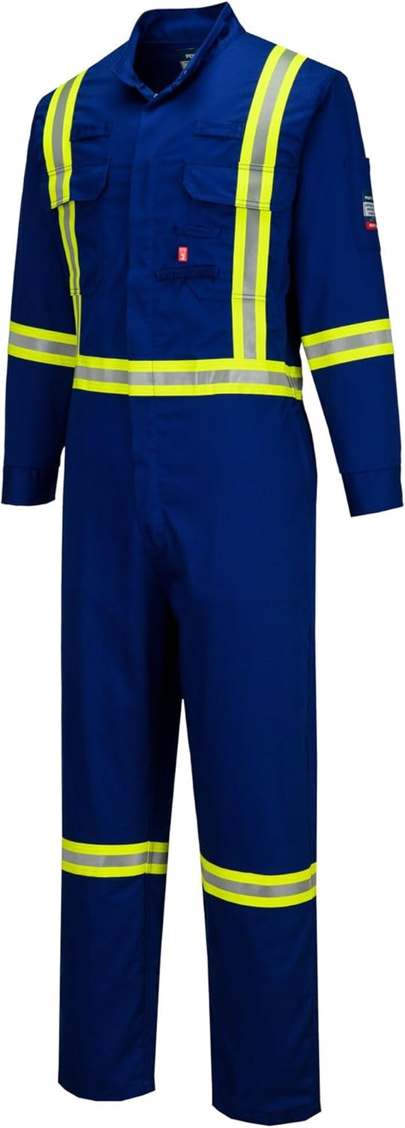 FR511 Bizflame 88/12 X Back Iona FR Coverall NFPA 2112 ARC 2 ASTM CSA Class 1 Dual Hazard Flame Resistant Work Suit