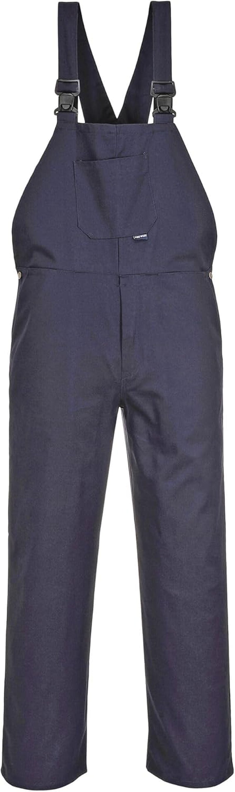 C881 Men'S Adjustable Cotton Bib and Brace Overalls