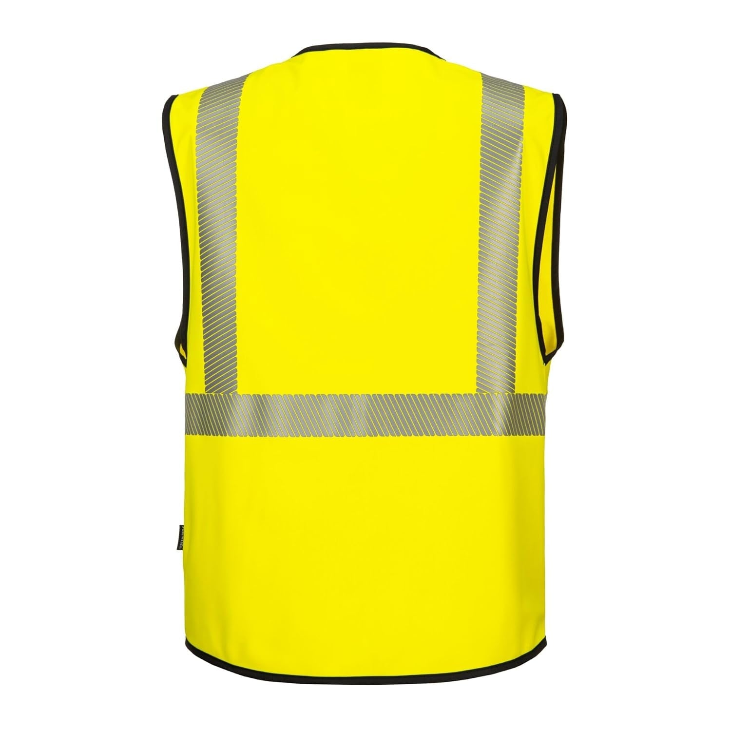 PW309 Hi Vis Safety Vest, Reflective and Lightweight Premium Executive Work Vest Yellow/Black, 4X-Large