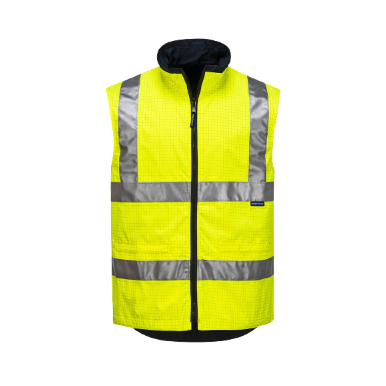 Portwest Antistatic Reversible Vest Reflective Taped Safety Work MA230-KarWorkwear