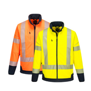 Portwest PW3 Hi-Vis Contrast Softshell (3L) 2 Tone Reflective Work Safety T404-KarWorkwear